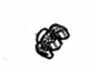 Buick 55562242 CLIP,TRANS FLUID COOLER PIPE(HOLDS TWO PIPES 7.5 DIAMETER,WIDTH 12,CENTER TO CENTER 18.5,W/RTNR)(3.162)