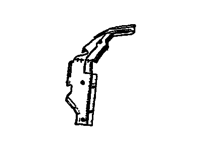 Cadillac 25659235 Package Tray Support