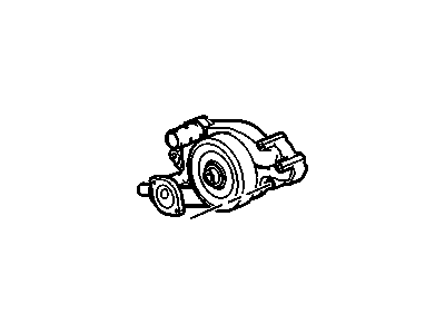 Chevy 19168607 Water Pump Assembly