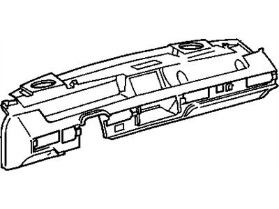 Chevy 1625385 Bumper