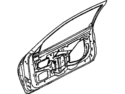 Oldsmobile 25659650 Door Shell