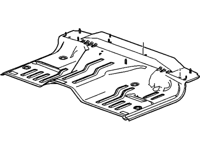 Chevy Tracker Floor Pan - 91174089