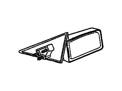 Oldsmobile Cutlass Calais Side View Mirrors - 20580978