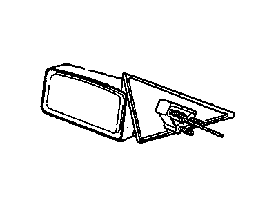 Oldsmobile Cutlass Calais Side View Mirrors - 20580964