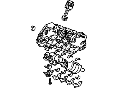 Chevy 12556121 Short Block