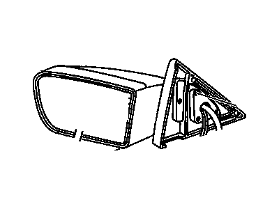 Cadillac 3531354 Mirror Assembly