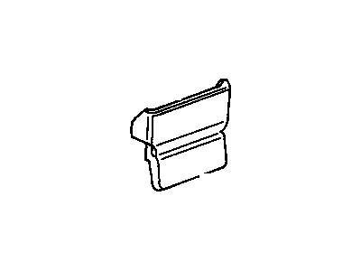 Chevy 15608451 Lock Pillar Trim