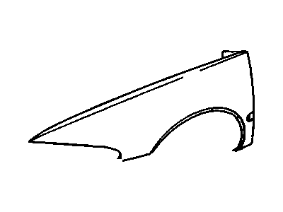 Buick 25644704 Fender