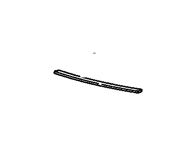 GM 20591472 Hood Seal 20591472 GM Hood Seal Illustration 1 of 1