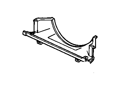 GMC Typhoon Fan Shroud - 15602558