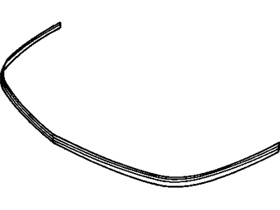 GM 14102835 Molding 14102835 GM Molding Illustration 1 of 1