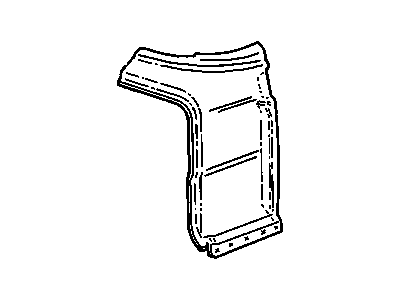 Chevy 15996853 Plenum Panel Extension