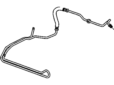 Buick Rendezvous Power Steering Hose - 15818425