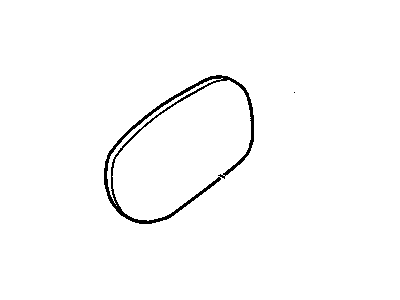 Chevy Corvette Side View Mirrors - 12530715