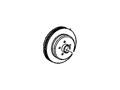 GM 10097655 Rotor, Rear 10097655 GM Rotor, Rear Illustration 1 of 1