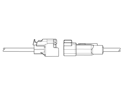Chevy 19368655 CONNECTOR KIT,WIRING HARNESS(BLACK)(1.25MM2/4.0MM2)(4-WAY FEMALE)(W/LEADS)