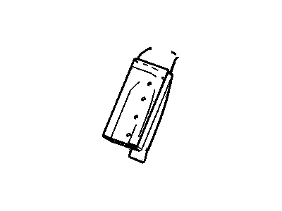 Pontiac 15249029 Junction Block Bracket