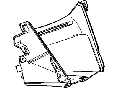 GM 23325524 Panel, Floor Pan, Front 23325524 GM Panel, Floor Pan, Front Illustration 1 of 1
