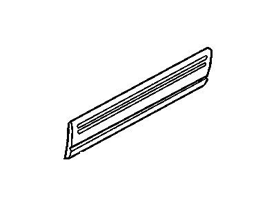 Oldsmobile LSS Door Moldings - 88891258