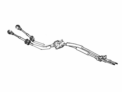 Chevy 55597758 CABLE,MANUAL TRANSMISSION SHIFT LEVER & SELECTOR LEVER(CODE AHY,AKP)