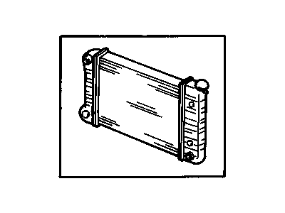 Oldsmobile Radiator - 52493121