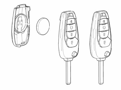 Chevy 84150284 Transmitter
