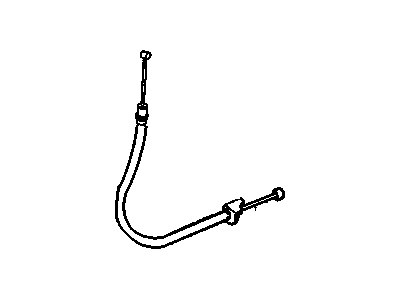 GM 15174789 Front Cable 15174789 GM Front Cable Illustration 1 of 1