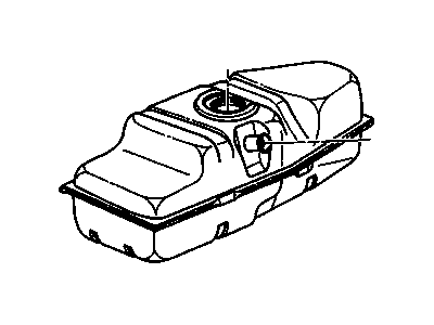 Chevy 14024028 Fuel Tank