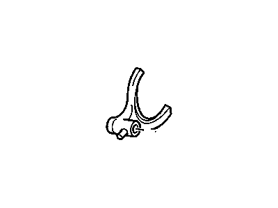 GM 12473219 Fork, Transfer Case 12473219 GM Fork, Transfer Case Illustration 1 of 1