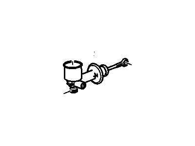 GMC Clutch Master Cylinder - 24249143