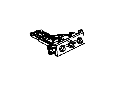 Chevy 1229455 Dash Control Unit
