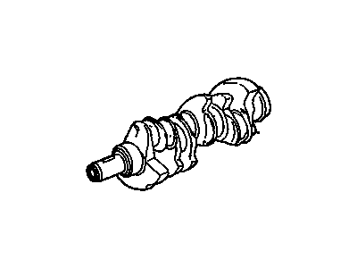 Oldsmobile Crankshaft - 25519733