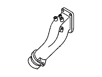 98091149 GM Tube, Engine Fuel Intake Manifold Illustration 1 of 1