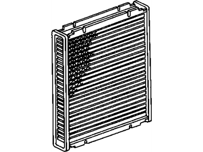 Chevy 52481260 CORE,RADIATOR(CORE SIZE 17 7/32 X 28 1/4 X 5/8)