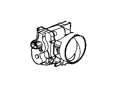 GMC Throttle Body - 12596576