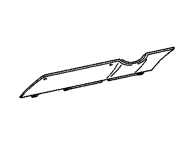 12353149 GM Knee Bolster Illustration 1 of 1