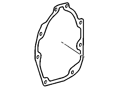 GM 55564101 Gasket, Transmission Extension 55564101 GM Gasket, Transmission Extension Illustration 1 of 1