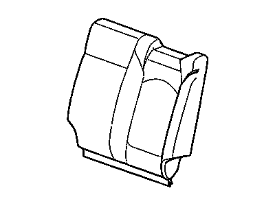 Buick 23460115 COVER,3RD ROW SEAT BACK(MEDIUM DUTY TITANIUM)
