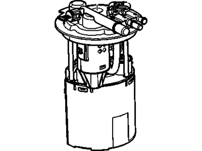 Chevy 19301254 MODULE KIT,FUEL TANK FUEL PUMP(INCLUDES LEVEL SENSOR)(INCLUDES 27,39,40)