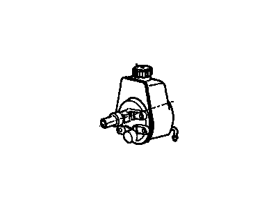 GMC C3500 Power Steering Pump - 7839818