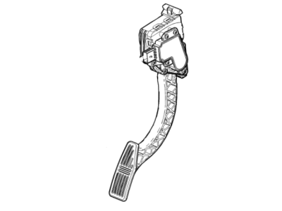 Chevy 95212071 Pedal Travel Sensor