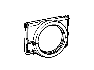 GMC P3500 Fan Shroud - 15595752