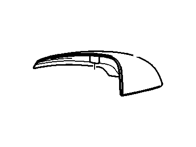 Chevy 22778043 MIRROR KIT,AUXILIARY OUTSIDE REAR VIEW(PART OF 1)(INCLUDES 10)(LH/RH MIRROR KIT FOR THE WIND BUFFETING SOLUTION)