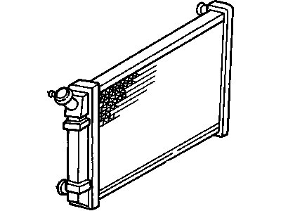 Chevy 88959432 Radiator