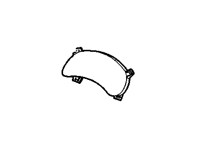 Chevy 16245613 LENS,INSTRUMENT CLUSTER