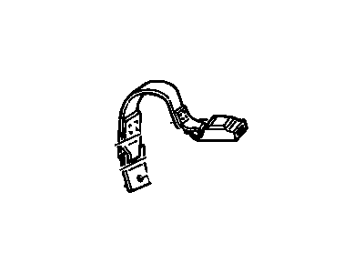 Chevy 12504421 Buckle