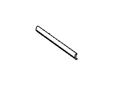 GM 22566423 Side Molding 22566423 GM Side Molding Illustration 1 of 1