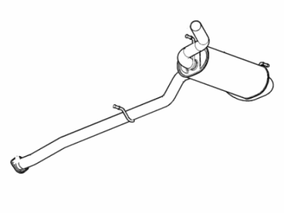 GMC Savana 3500 Muffler - 84908957