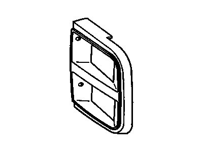 Chevy 14052297 Headlamp Assembly Bezel