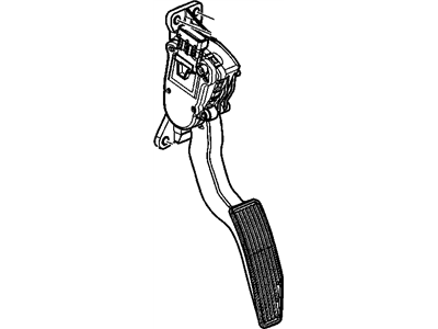 Chevy 25955673 Pedal Travel Sensor